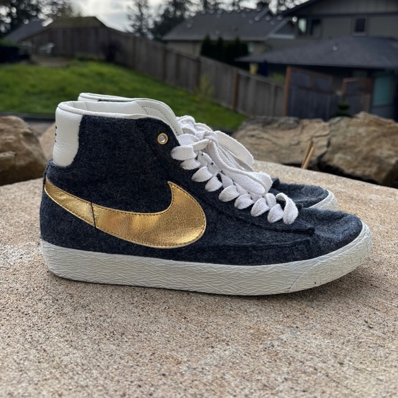 2013 BEAMS x NIKE BLAZER MID PRM VNTG QS VINTAGE 638322 Mens Size 6 - Wo…
